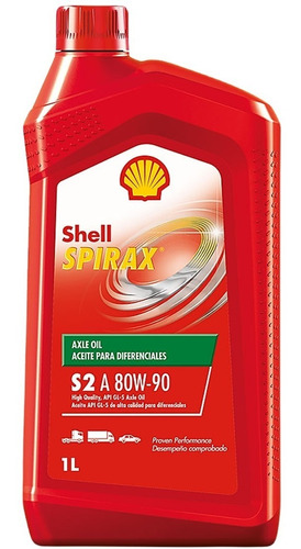 Aceite De Caja Sincronica Transmision Shell Spirax 80w90 