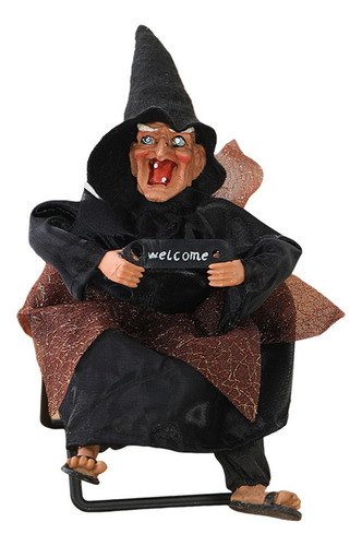 Nuevo Adorno De Pateando For Halloween, Estatua De , Gris