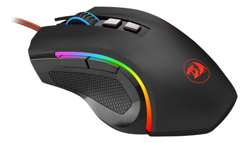 Imagen 5 de 5 de Mouse Gamer Redragon Griffin M607 Rgb 7200 Dpi Fps Moba