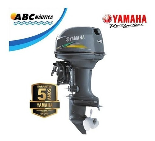 Imagem 9 de 10 de Motor De Popa Yamaha 40hp 2t Comando - Pronta Entrega