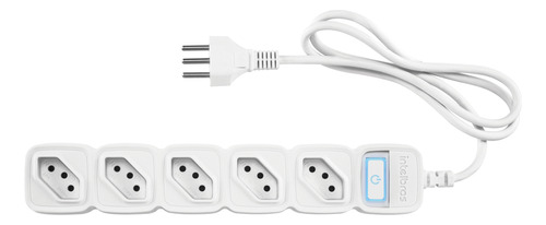 Filtro De Linha Smart 5 Tomadas Wi-fi Ews 305 Br Intelbras