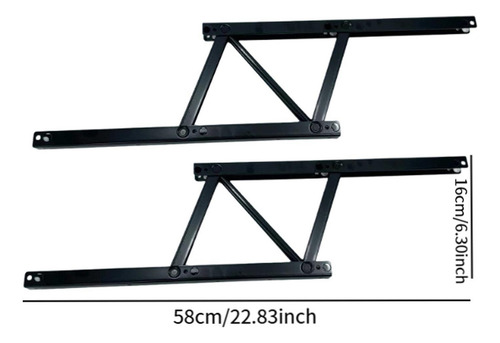 B 2pcs Mesa De Centro Dobradiças De Mola Mesa Elevatória
