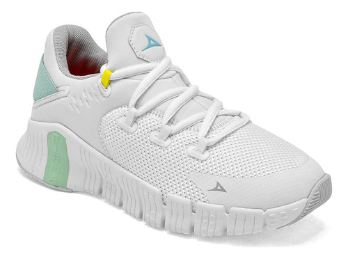 Tenis Mujer Pirma 1310 Blanco Verde 125-633