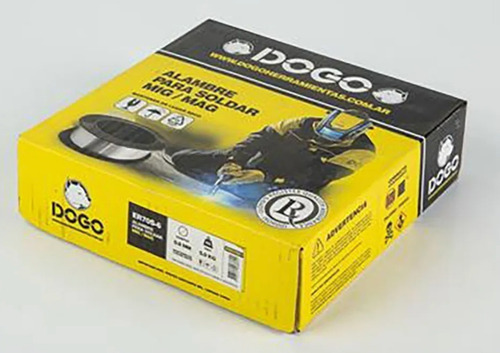 Imagen 3 de 9 de Alambre Mig Soldar 0.8mm Rollo 5kg 70s-6 Dogo Dog25601 P Gas