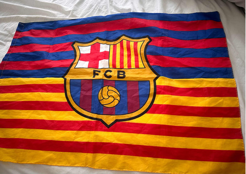 Bandera Original Del Barca Fútbol Club Barcelona