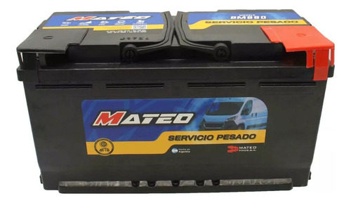 Bateria Mateo 12x110b Sprinter,master,iveco,agrale Derecho