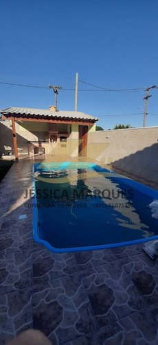 78 Casa 3 Quartos, Piscina E Área Gourmet Em Unamar - Cf -rj