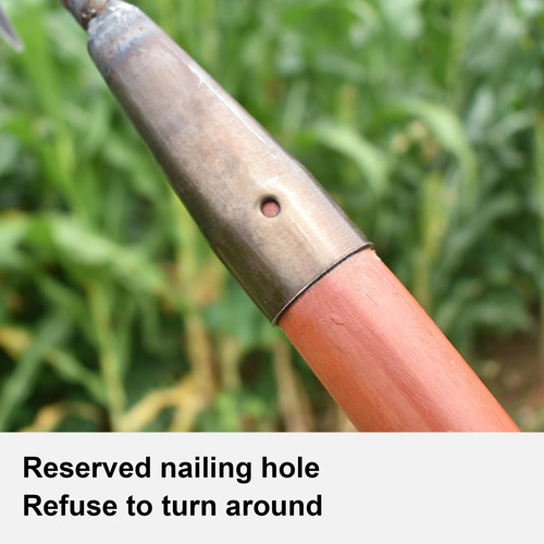 Rastelo De Mão Para Jardim Com Seis Dentes