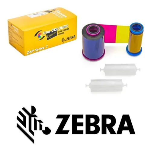 Ribbon Zebra Zxp7 1250 Medio Panel Zxp Series 7 Ymcko
