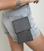 Comprar Phone Bag Porta Celular Bandolera Noche Fiesta Mujer Strass