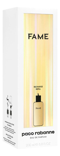 Recarga Paco Rabanne Fame Edp Refill 200ml Fragancia Mujer