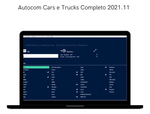 Scanner Delphi Autocom 10 - Software Completo 2021.11