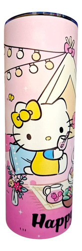 Termo De Hello Kitty Acero Inoxidable Tumbler Frio Caliente Kitty Pastel