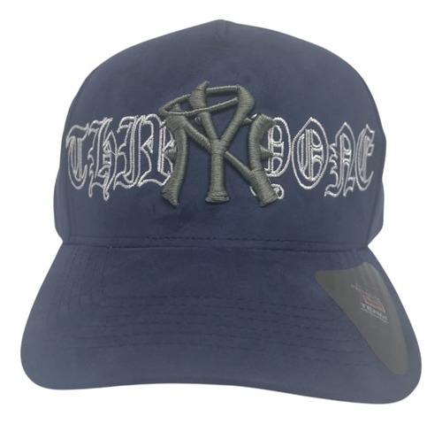 Gorra Snapback Gamuza Bordada Curva Ajustable Premium Fg Cap Yankees New York Ajustable