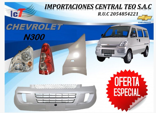 Parachoque Delantero, Faros Guardafango De Chevrolet N300