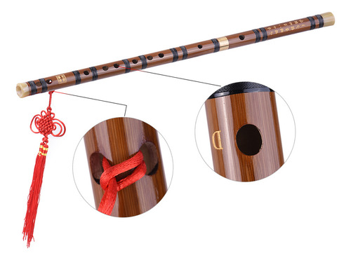 Flauta Enchufable De BambĂș Amargo Para Instrumentos Musicale