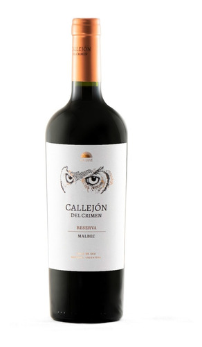 Vino Callejón Del Crimen Reserva Malbec 750ml