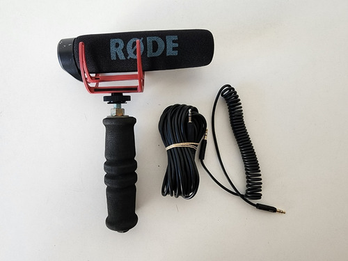 Micrófono Rode Videomic Go Condensador Negro Con Cable