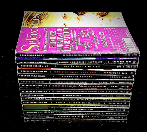 P-2 16 Revistas Recientes De Selecciones Del Reader's Digest (Usado)