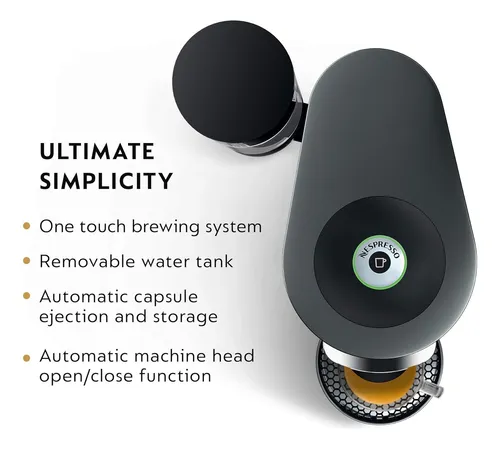 Cafetera Y Cafetera Nespresso Vertuo Plus De De'longhi