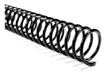 Comprar Espirales Pvc 12 Mm X 50 Unidades Para Encuadernar Anillar Color Negro