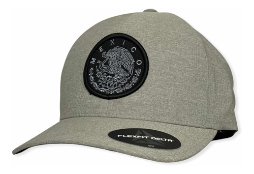 Gorra Flexfit Delta México Gris/negro Estados