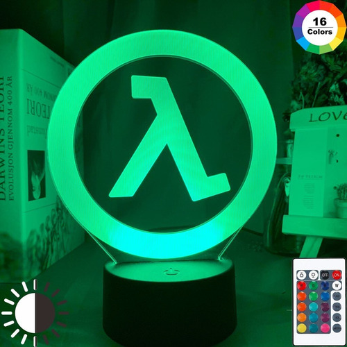 05.05 Half Life - Lámpara De Noche Para Decoración De Sala