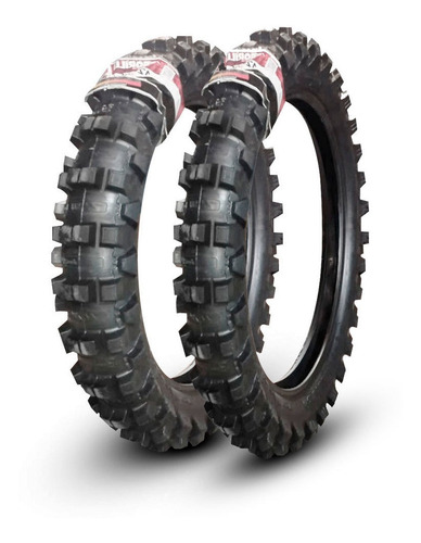 Kit Pneus Borilli 110/90-19+80/100-21 + Camaras Aro 19 E 21