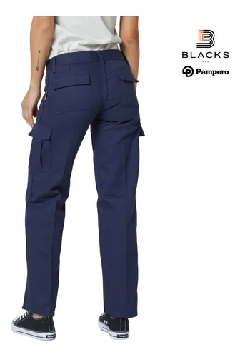 Pantalon Mujer Dama Pampero Cargo Reforzado