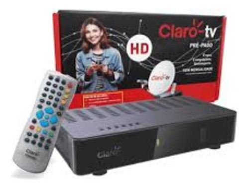 Recepitor Digital Visiontec Claro Hdtv Preto