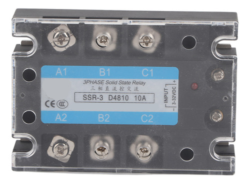 Relé Industrial Trifásico Ssr Dc Control Ac 480v De Estado S