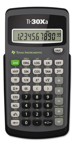 Texas Instruments Ti-30xa Científica Calculadora, Lcd De 10