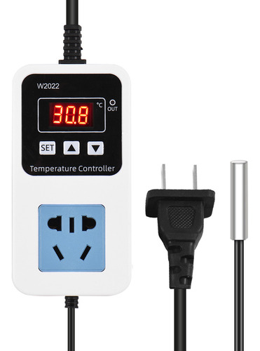 Controlador De Temperatura Inteligente 10a 1500w Com Sensor