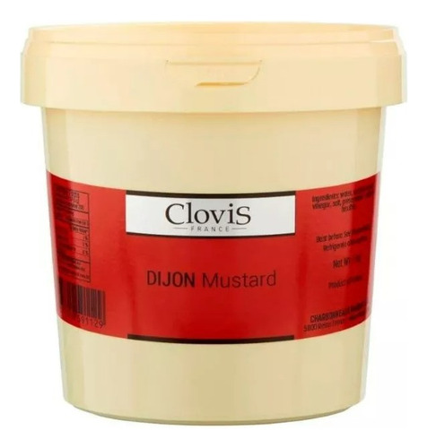 Mostaza Dijon Clovis Original 6 Un X 1 Kilo Francia Nuevo!
