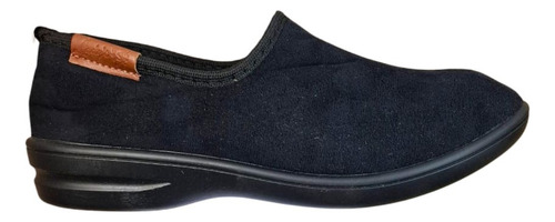 Lady's Zueco Con Corderito Dama Con Taco