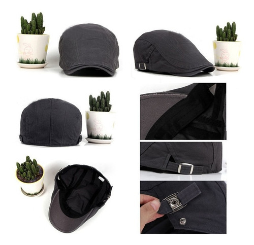 Imagem 3 de 7 de Boina Gorro Chapéu Italiano Gatsby Barcelona Alta Qualidade