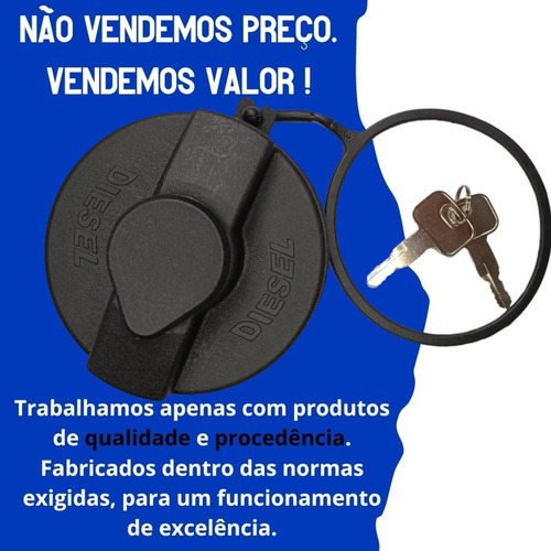 Tampa Combustível Caminhões Mercedes Bens Com Rosca Interna
