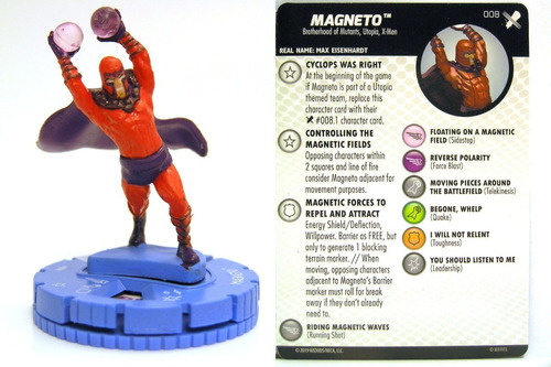 Heroclix Magneto #008 X-men Regenesis Marvel