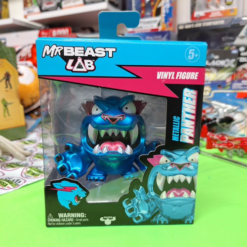 Mr Beast Lab Hyper Panther Vinyl Figure Figura De Vinil (Usado)