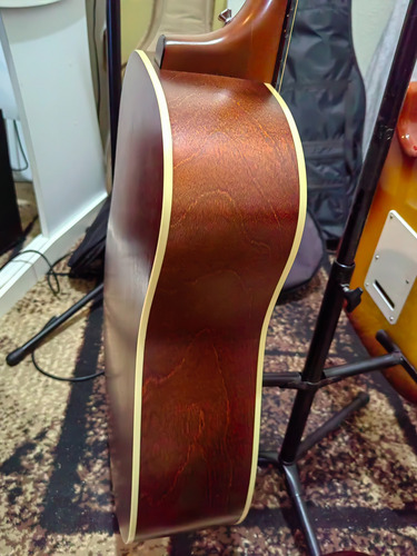 Guitarra Acústica Seagull Entourage Rustic Canada Naranja Oscuro Diestro Wengué (Usado)