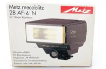 Comprar Flash Metz 28 Af 4n Dedicado Para Nikon (cámaras Analogicas)