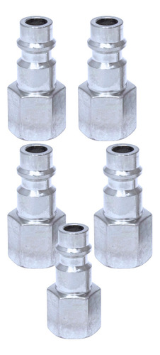 Kit 5 Pino Para Engate Rápido De Ar Rosca 1/4 Fêmea Top