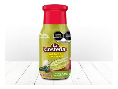 Salsas La Costeña Tatemada Sin Conservadores Cont Net 475 G Guacamole