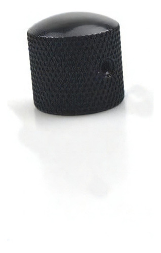 2 botones con botón de volumen de metal para bajo, rosca R, color negro