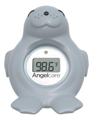 Angelcare Termmetro De Bao Y Habitacin Para Beb, Happy Seal,