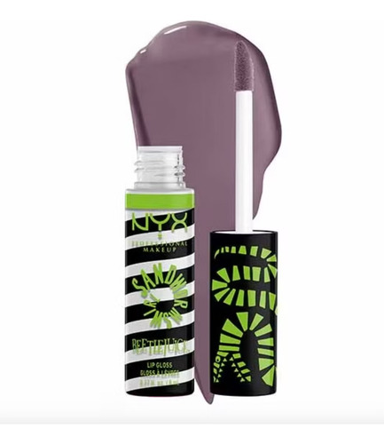 4 Lip Gloss Beetlejuice X Nyx, Original Nuevos