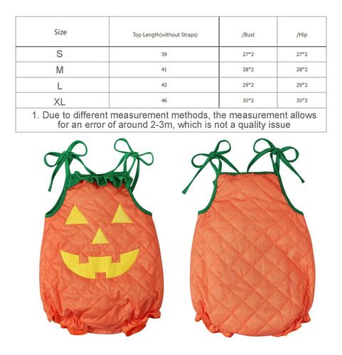 Disfraz De Calabaza Para Niños Pequeños Disfraz De Calabaza