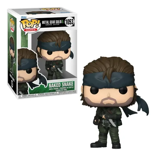 Boneco Funko Pop Metal Gear Solid Naked Snake