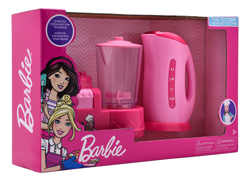 Set Electrodomésticos Licuadora Y Accesorios Barbie