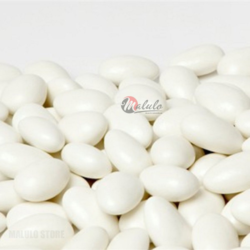 Amêndoas Confeitadas Brancas Importadas 1,5kg